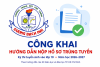 HƯỚNG DẪN CỦA SỞ GIÁO DỤC VÀ ĐÀO TẠO THÀNH PHỐ HỒ CHÍ MINH VỀ NỘP HỒ SƠ TRÚNG TUYỂN KỲ THI TUYỂN SINH VÀO LỚP 10 NĂM HỌC 2026-2027